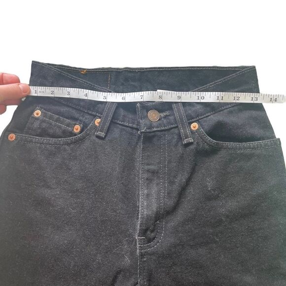 Vintage Levi’s Black 512 Slim Fit Made in USA Tapered Leg - Picture 3 of 8